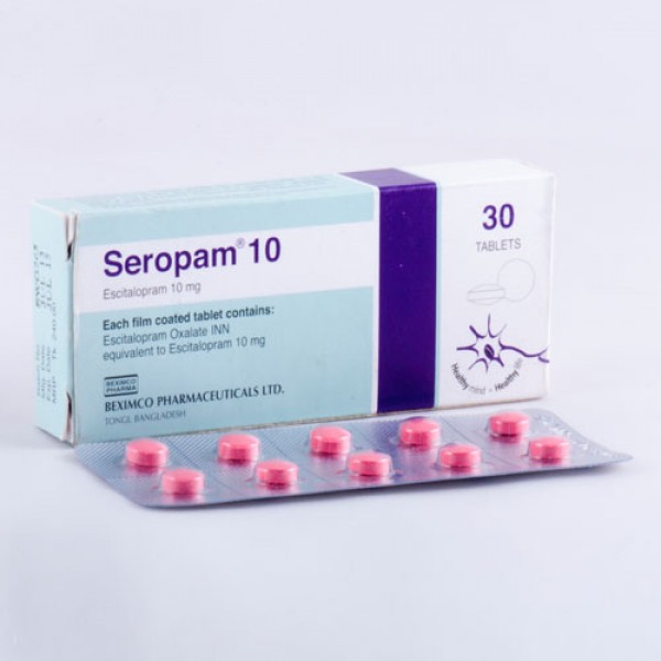 SEROPAM 10mg Tab.